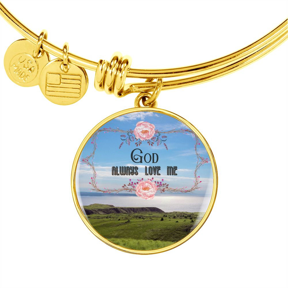 2020-03-05 (God Always Love Me) Bracelet Circle