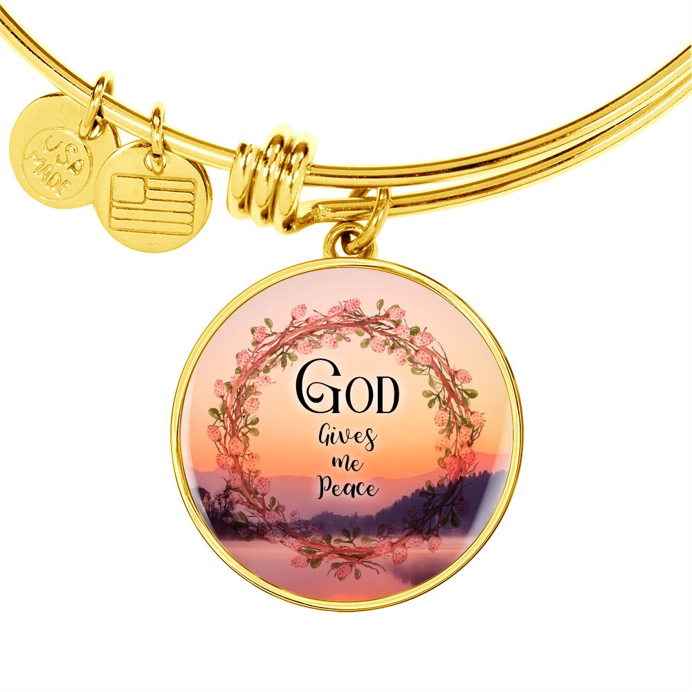 2020-04-20 (God Gives Me Peace) Bracelet Circle