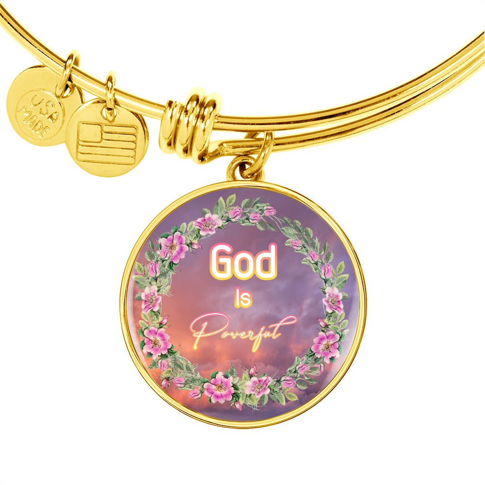 2020-03-21 (God Is Powerful) Bracelet Circle