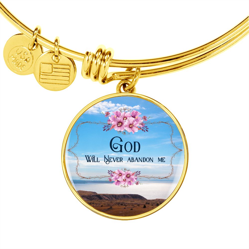 2020-02-23 (God Will Never Abandon Me) Bracelet Circle