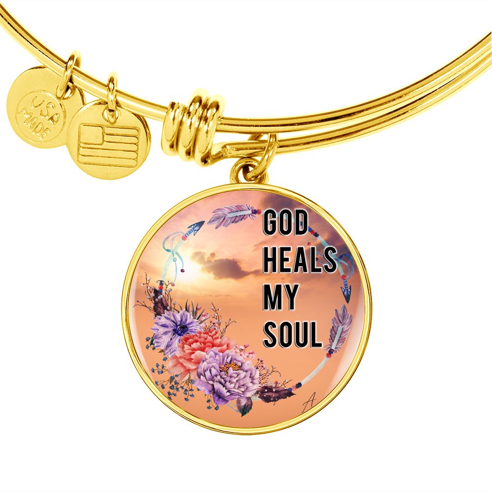 need adjustment 2020-02-16 (God Heals My Soul) Bracelet Circle