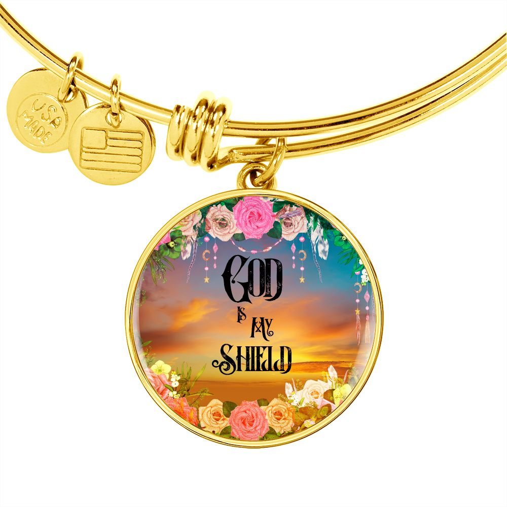2020-03-30 (God Is My Shield) Bracelet Circle