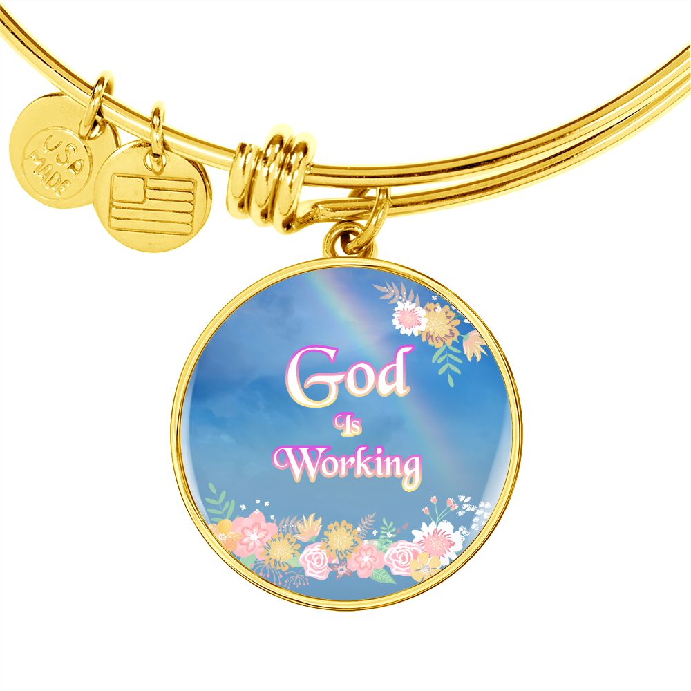 2020-04-16 (God Is Working) Bracelet Circle