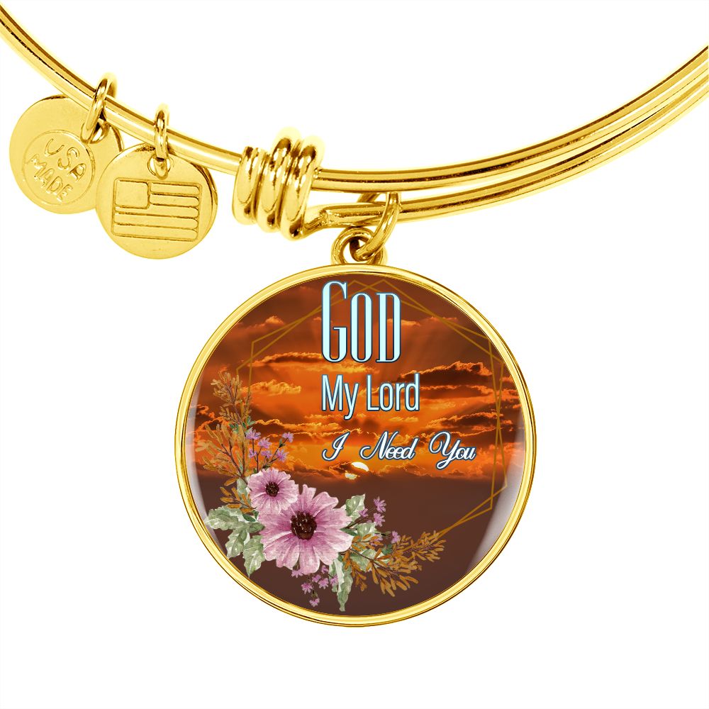 2020-03-18 (God My Lord I Need You) Bracelet Circle