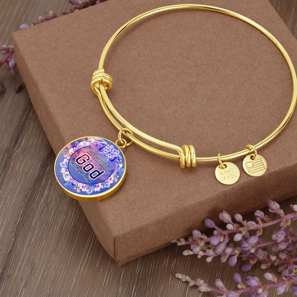 2020-04-25 (Be Patient. God Has Perfect Plan) Bracelet Circle