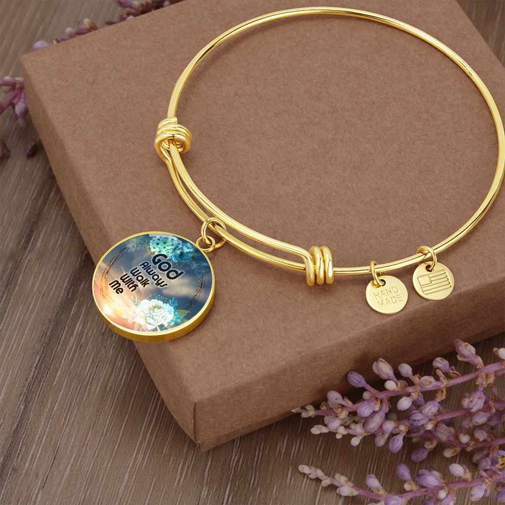 2020-02-20 (God Always Walk With Me) (1) Bracelet Circle