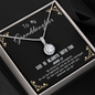 God Is always with you - Granddaughter Eternal Hope Necklace