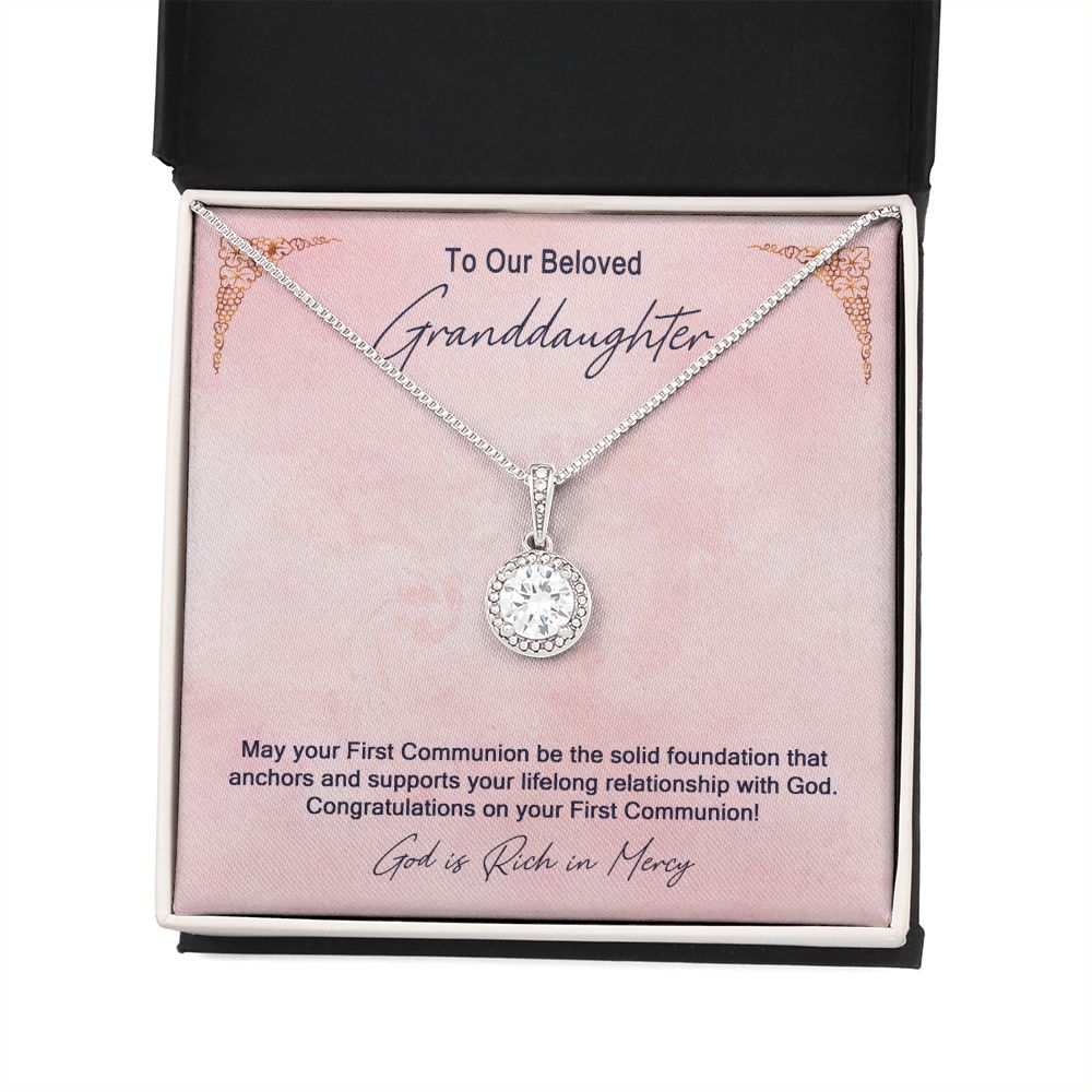 Granddaughter First Communion Gift | Confirmation Gift Present for Granddaughter | Holy Confirmation Gift Girl Present From Grandparents