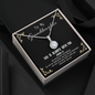God Is always with you - Granddaughter Eternal Hope Necklace