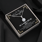 God Is always with you - Daughter Eternal Hope Necklace