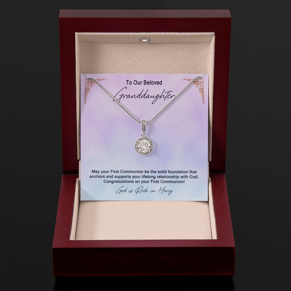 Granddaughter First Communion Gift | Confirmation Gift Present for Granddaughter | Holy Confirmation Gift Girl Present From Grandparents
