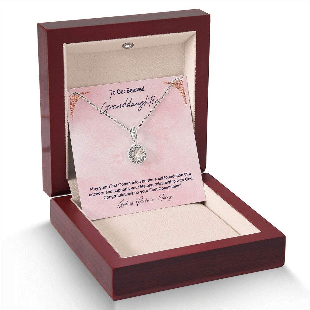 Granddaughter First Communion Gift | Confirmation Gift Present for Granddaughter | Holy Confirmation Gift Girl Present From Grandparents