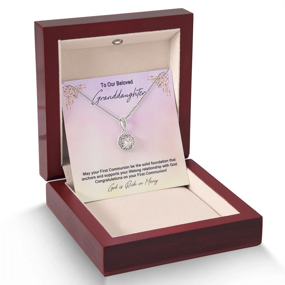 Granddaughter First Communion Gift | Confirmation Gift Present for Granddaughter | Holy Confirmation Gift Girl Present From Grandparents