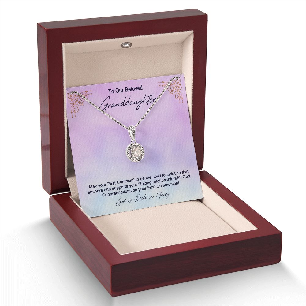 Granddaughter First Communion Gift | Confirmation Gift Present for Granddaughter | Holy Confirmation Gift Girl Present From Grandparents