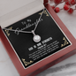 God Is My Strength - Granddaughter Eternal Hope Necklace