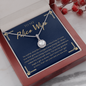 Police Wife 2022-02-21 (Dark Blue) Eternal Hope Necklace
