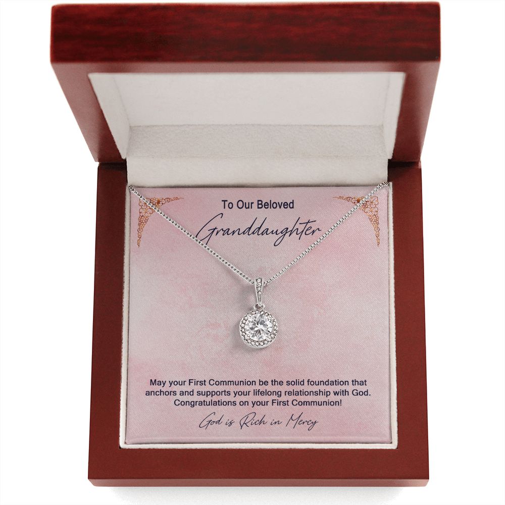 Granddaughter First Communion Gift | Confirmation Gift Present for Granddaughter | Holy Confirmation Gift Girl Present From Grandparents