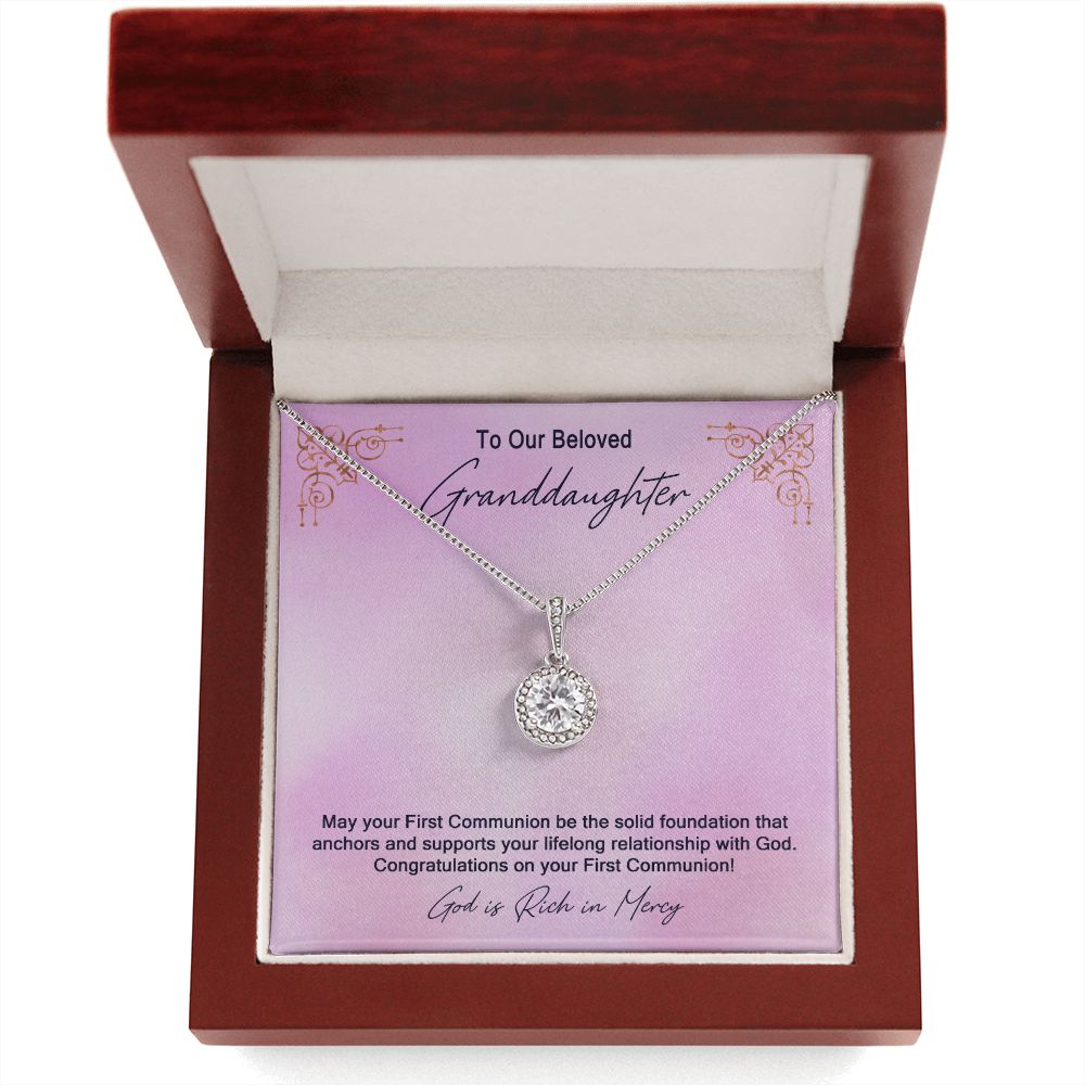 Granddaughter First Communion Gift | Confirmation Gift Present for Granddaughter | Holy Confirmation Gift Girl Present From Grandparents