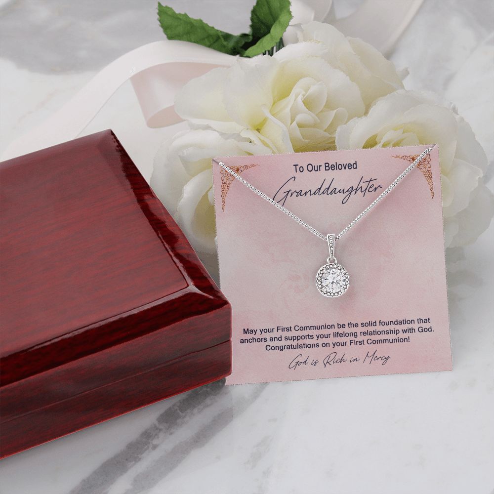 Granddaughter First Communion Gift | Confirmation Gift Present for Granddaughter | Holy Confirmation Gift Girl Present From Grandparents