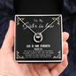 God Is My Strength - Sister in law Lucky Necklace