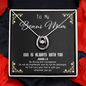 God Is always with you - Bonus Mom Lucky Necklace
