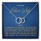 Police Wife (Blue) Perfect Pair Necklace
