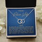 Police Wife (Blue) Perfect Pair Necklace