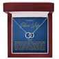 Police Wife (Blue) Perfect Pair Necklace