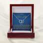Police Wife (Blue) Perfect Pair Necklace