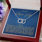 Police Wife (Blue) Perfect Pair Necklace