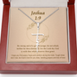 Joshua 1_9 (Brown) Faith Cross Necklace (Template)