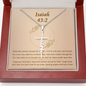 Isaiah 43_2 (Brown) Faith Cross Necklace (Template)