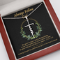 Always Follow God Faith Cross Necklace (Template)