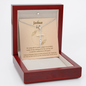 Joshua 1_9 (Brown) Faith Cross Necklace (Template)
