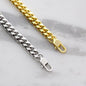 Husband - Right Leave Cuban Link Chain - Template