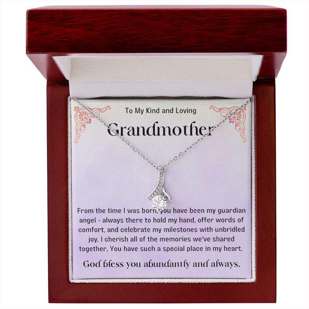 Grandmother Necklace from Granddaughter | Precious Nana Jewerly, Nana Necklace, Best Grandma Jewelry Gift for Nana, Linking You and Nana