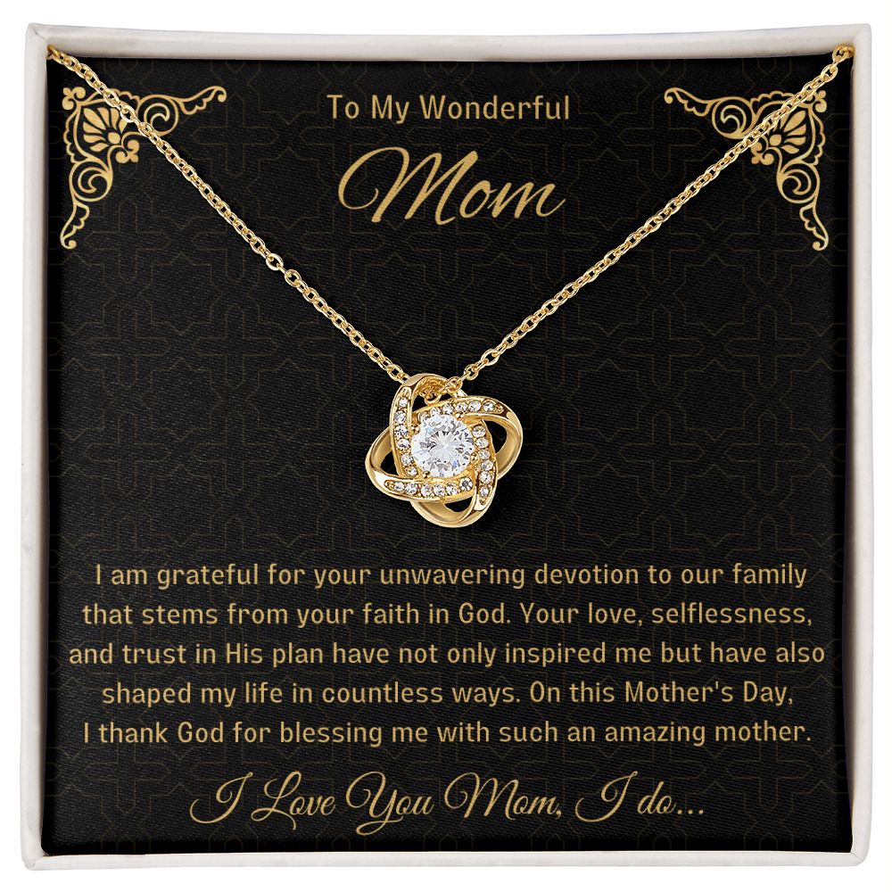 Mum Knot Necklace