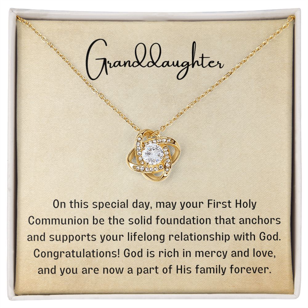 Granddaughter First Communion Gift | Confirmation Gift Present for Granddaughter | Holy Confirmation Gift Girl Present From Grandparents