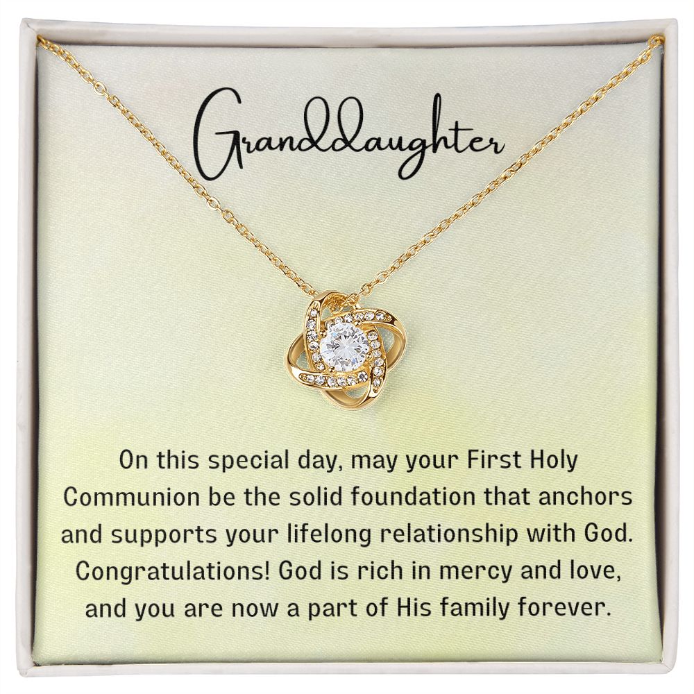 Granddaughter First Communion Gift | Confirmation Gift Present for Granddaughter | Holy Confirmation Gift Girl Present From Grandparents