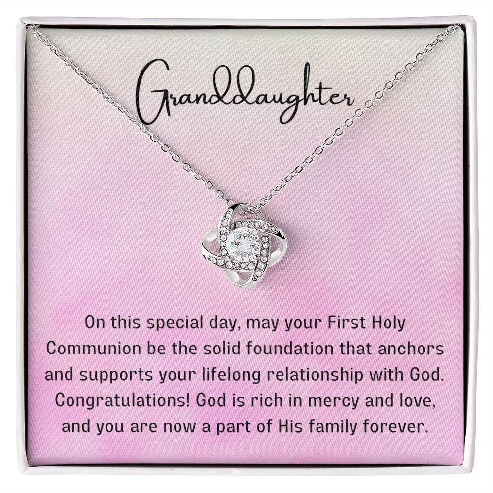 Granddaughter First Communion Gift | Confirmation Gift Present for Granddaughter | Holy Confirmation Gift Girl Present From Grandparents