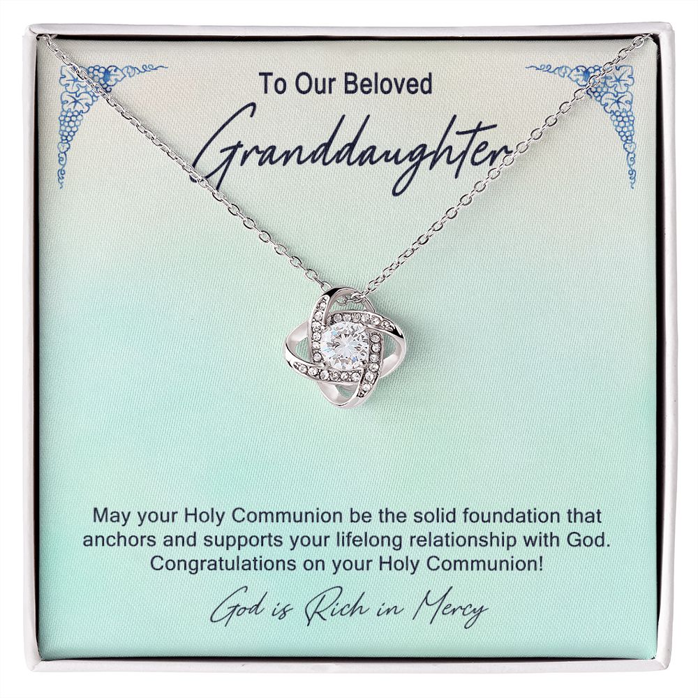 Granddaughter First Communion Gift | Christening Gift Present for Granddaughter | Baptism Gift Girl Present From Grandparents