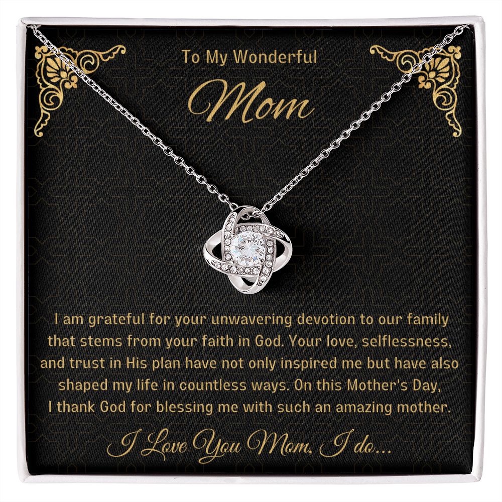 Mum Knot Necklace