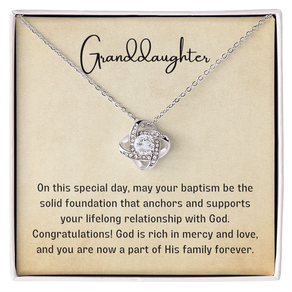 Baptism Gift Girl Present From Grandparents | Granddaughter Christening Gift | Christening Gift Present for Granddaughter