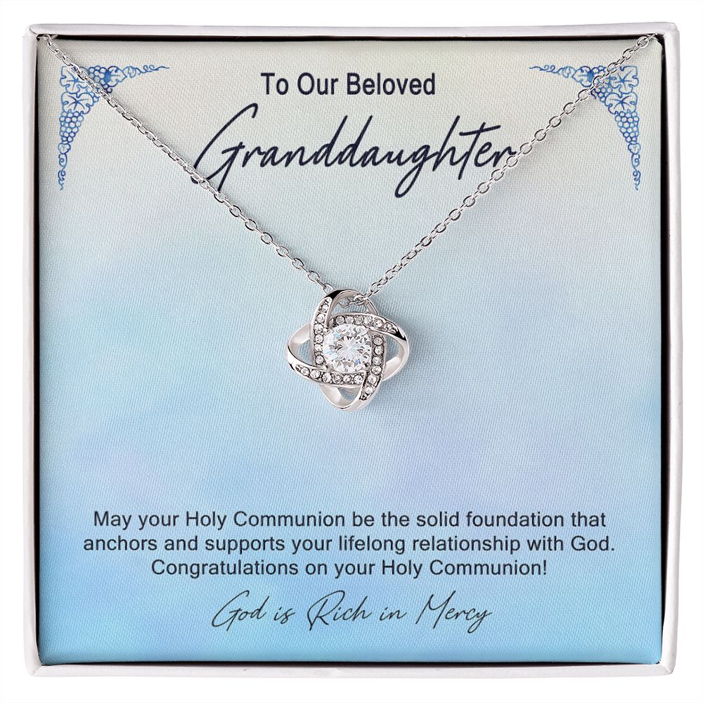 Granddaughter First Communion Gift | Christening Gift Present for Granddaughter | Baptism Gift Girl Present From Grandparents