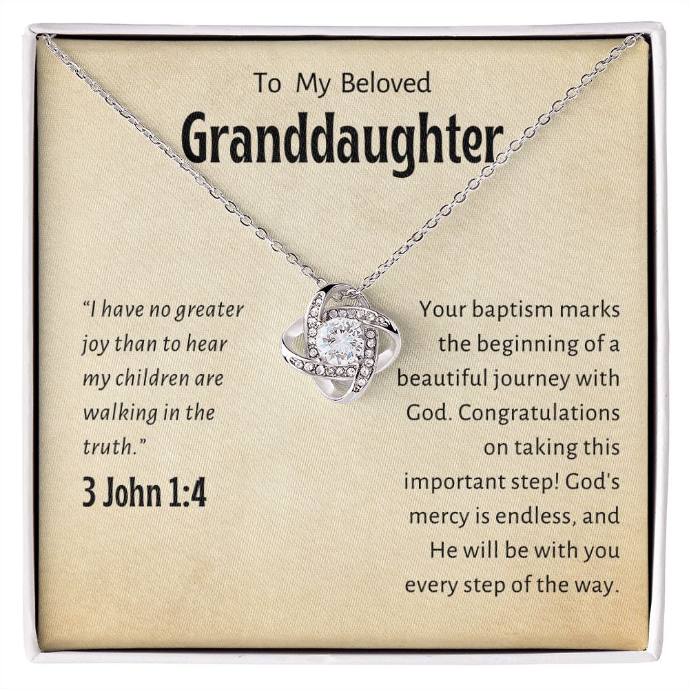 Baptism Gift Girl Present From Grandparents | Granddaughter Christening Gift | Christening Gift Present for Granddaughter