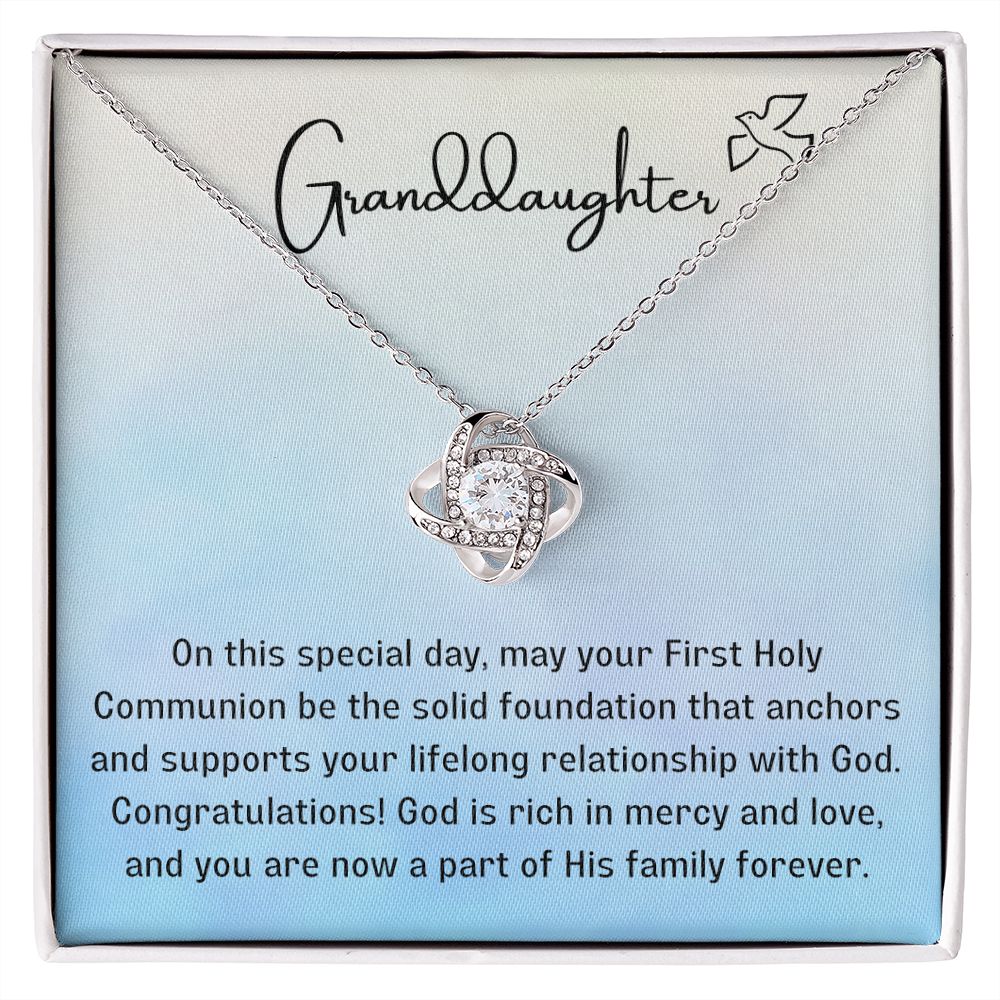 Granddaughter First Communion Gift | Confirmation Gift Present for Granddaughter | Holy Confirmation Gift Girl Present From Grandparents