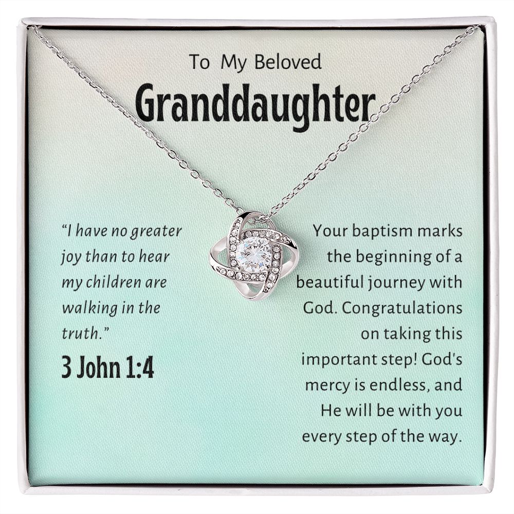 Baptism Gift Girl Present From Grandparents | Granddaughter Christening Gift | Christening Gift Present for Granddaughter