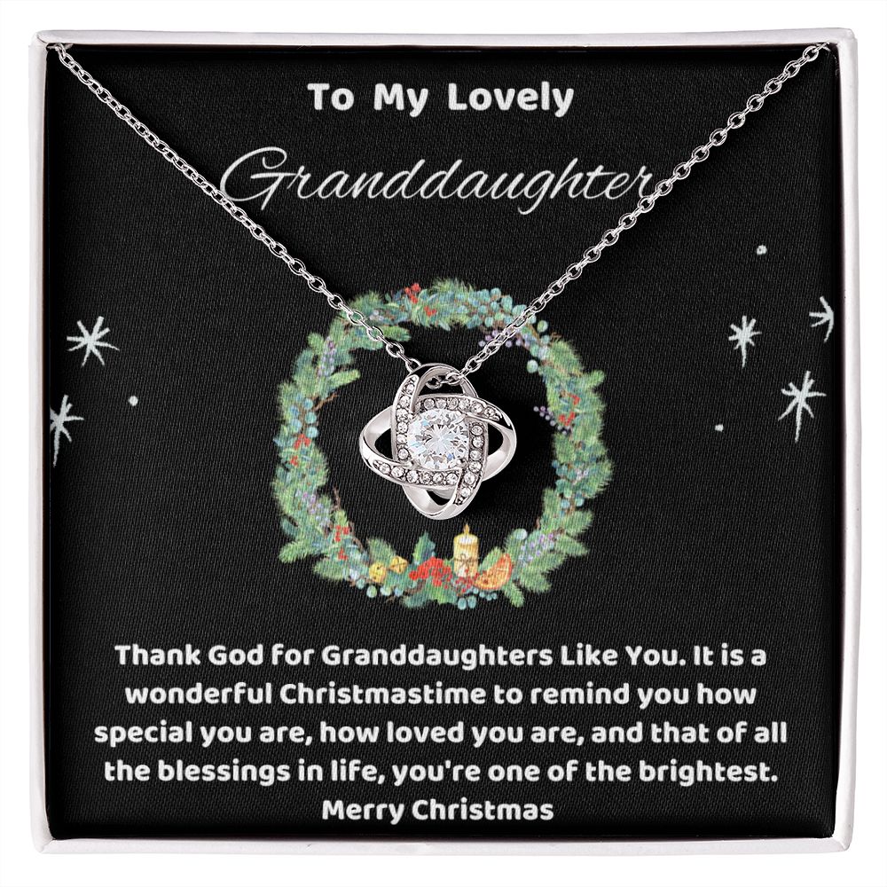 GDDR - BLACK Lovely Thank God 2022 Sept Knot Necklace Template