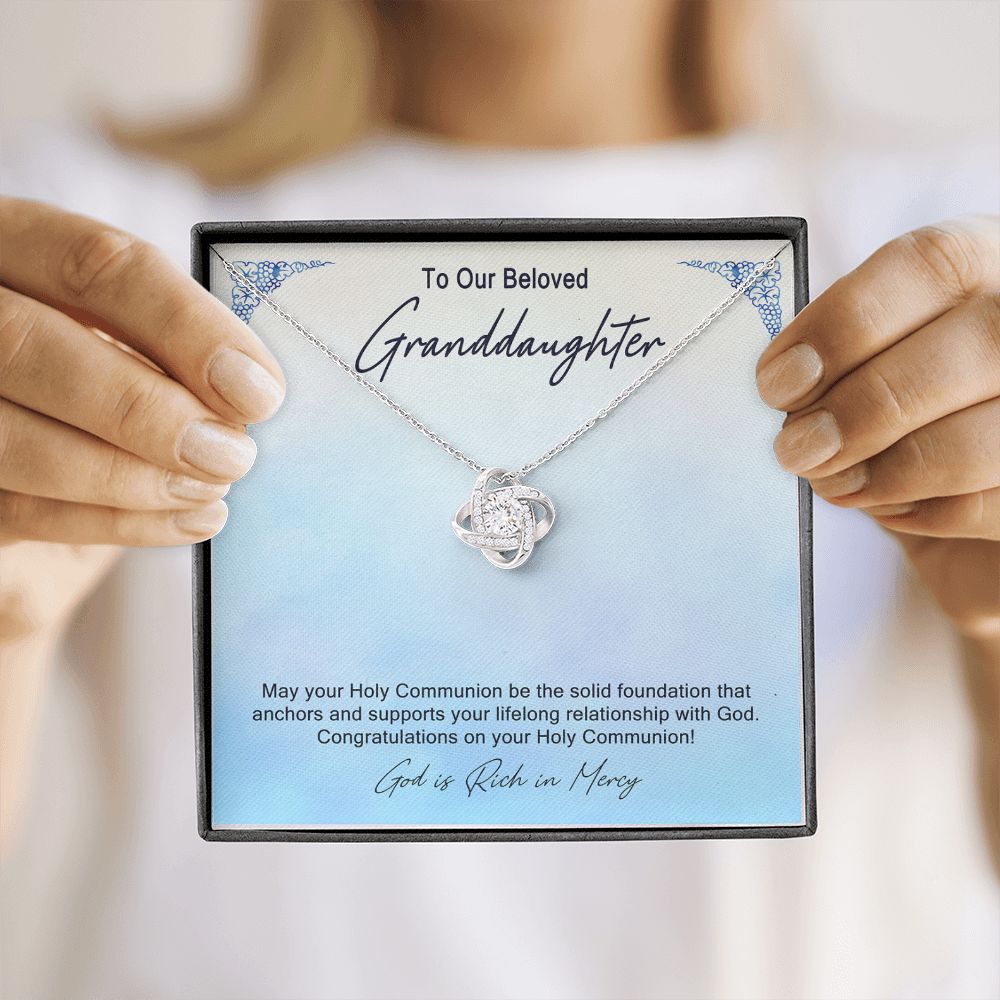 Granddaughter First Communion Gift | Christening Gift Present for Granddaughter | Baptism Gift Girl Present From Grandparents