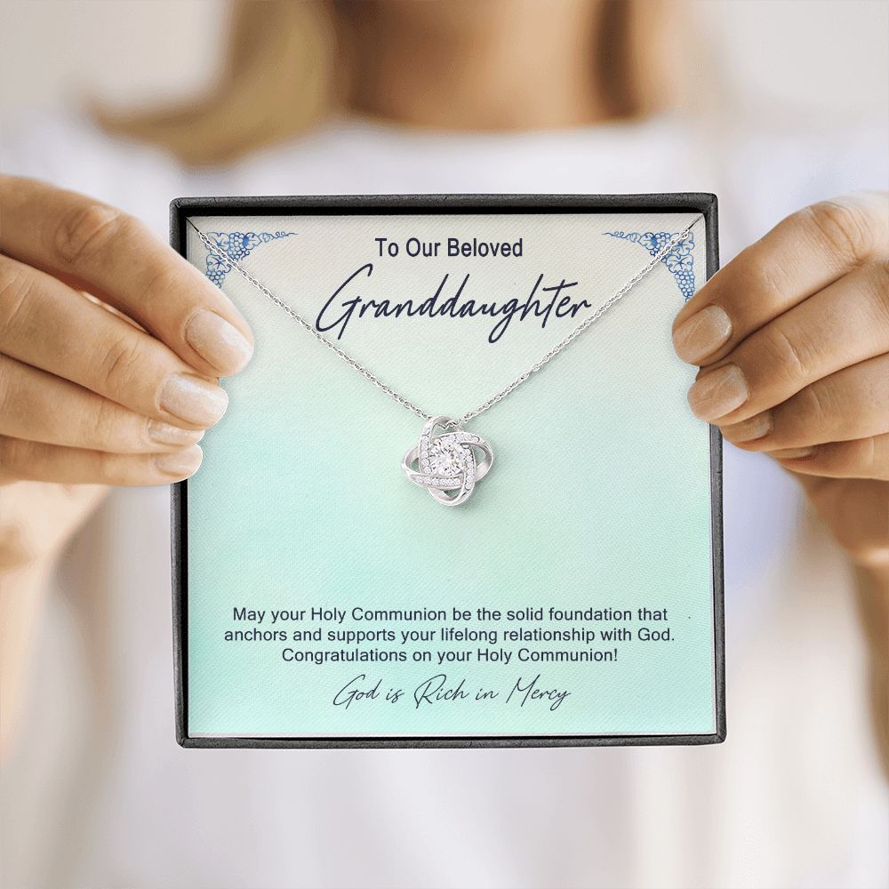 Granddaughter First Communion Gift | Christening Gift Present for Granddaughter | Baptism Gift Girl Present From Grandparents